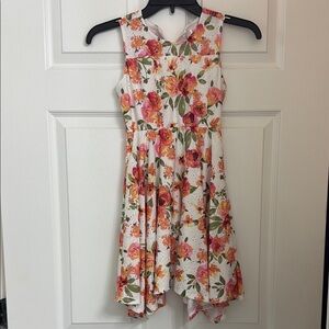 Girl’s Floral Sleeveless Dress
